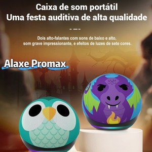 Mini Subwoofer Alaxe para Altavoz, Diseño de Búho de Dibujos Animados, Regalo para Dormitorios, Restaurantes, Oficinas, Fiestas al Aire Libre - Product Image 3