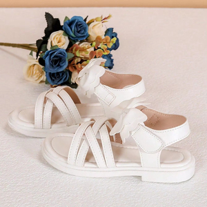 Nouvelles sandales d'été pour filles, mode tendance, plage, douces, antidérapantes, design princesse, sandales d'extérieur pour enfants - Product Image 4