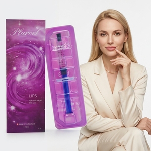Gel injectable professionnel pour les lèvres à l'<span class=keywords><strong>acide</strong></span> <span class=keywords><strong>hyaluronique</strong></span> 10 ml – Usage clinique esthétique – Repulpeur de lèvres - Product Image 1