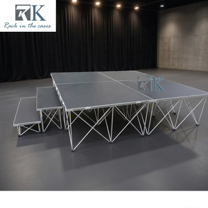 Durable Folding Riser <b>Stage</b> <b>Platform</b> 1.22m*1.22m <b>Platform</b> Modular <b>Stage</b> - Product Image 2