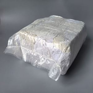 Trapos de Limpieza Industriales 100% Algodón, Trapos de Felpa Blancos, Trapos de Limpieza Cortados - Product Image 1