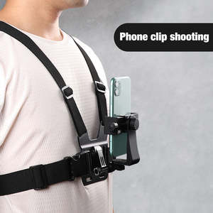 Accesorios para Cámara de Acción, Arnés de Pecho, Kit de Montaje para GoPro Hero 13, Insta360 X6 X5, <span class=keywords><strong>DJI</strong></span> <span class=keywords><strong>Osmo</strong></span> 360, Esquí, Motocicleta, Teléfono, Video - Product Image 3