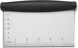 Multi-Purpose Stainless Steel Bench Dough Scraper for Baking - Product Image 2