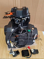 SNOR Moteur à Essence Double Cylindre pour Moto Lifan, Excellent Prix, Assemblage de Moteurs pour 150cc 200cc CBT150