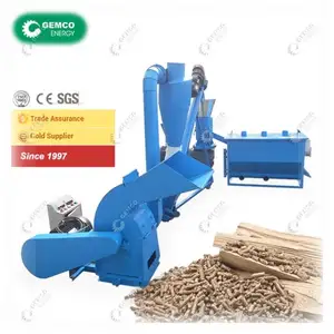 High Capacity Efficiency Sawdust Wood Straw Cat Litter Farm Wastes Pellet Machine for Making Grass,Sunflower Coffee Husk