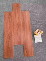 Carreaux de céramique en porcelaine 20x100cm, finition mate, antidérapants, imitation bois, pour chambre à coucher, rectifiés, grain de chêne naturel
