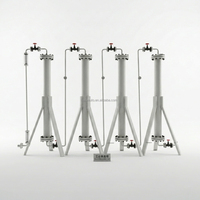 Filtre chimique automatique pneumatique à commande PLC haute précision en acier inoxydable pour gaz propane/GPL avec désodorisation