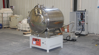 Horno de Vacío de Alta Resistencia a la Temperatura 1400C, Marca Programtherm, Horno de Tratamiento Térmico, Construcción de Acero Inoxidable, Control Remoto