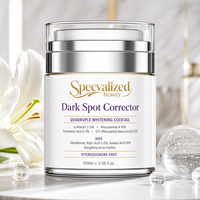 Crème anti-taches pour le visage de marque propre - Crème éclaircissante et anti-taches profondes, adaptée aux femmes