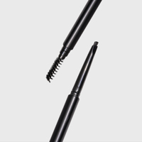Crayon à sourcils triangulaire auto-affûtant et anti-bavures, rétractable, pour la vente en gros OEM