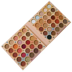 I migliori cosmetici ad alto pigmento trucco per gli occhi Palette di ombretti Pallet Private Label 50 colori Palette di ombretti