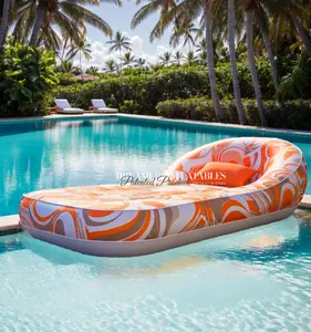 Customized Leisure Inflatable Outdoor Air Sun Ledge Lounger Lounger Chair