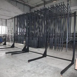 कारखाने बेचने धातु गलीचा प्रदर्शन रैक आधुनिक कालीन शोरूम गलीचा कालीन टाइल प्रदर्शन खड़े रैक