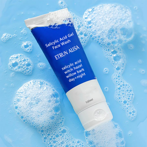 Limpiador facial de ácido salicílico de etiqueta privada, lavado de piel suave, extracto de corteza de sauce de avellana de <span class=keywords><strong>bruja</strong></span>, limpiador facial, piel propensa al acné - Product Image 1