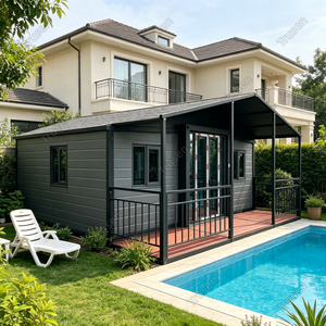 Contenedor Moderno Chino Estándar de Instalación Rápida, Expandible, Apartamento Móvil Desmontable de 20 pies <span class=keywords><strong>con</strong></span> Techo de Terraza - Product Image 1