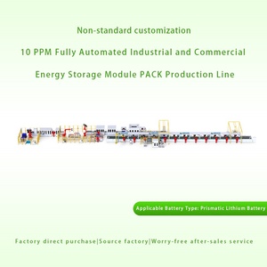 Línea de Ensamblaje de Módulos de Baterías de Iones de Litio Semi-Automática SUNKA LEAD 10PPM para Almacenamiento de Energía Industrial y Comercial - Product Image 2
