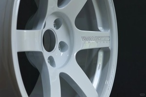 <span class=keywords><strong>Jantes</strong></span> forgées 6 branches, finition blanche, légères, 5 trous, série simple, en aluminium forgé pour voitures de course (<span class=keywords><strong>1</strong></span> pièce) - Product Image 5