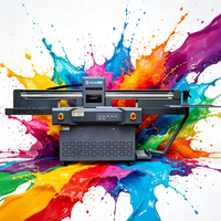 Nueva Impresora UV Plana Digital de Inyección de Tinta ATUE 1313 Tamaño A1 Multicolor con Alimentador Automático de Documentos para Etiquetas de Golf/Tazas/Botellas