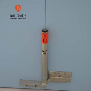 Porte coupe-feu en acier de sécurité fabriquée par l'usine Mexin, de haute qualité, isolante thermiquement, résistante au feu - Product Image 4