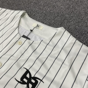 เสื้อเบสบอลปักลายสำหรับเยาวชนผ้าโพลีเอสเตอร์100% - Product Image 3