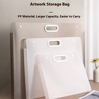 Carpeta de Archivos Portátil A4 de PP con Impresión Personalizada, Bolsa de Transporte para Documentos, Carpeta de Bolsillo para Ferias Comerciales y Organización de Oficina