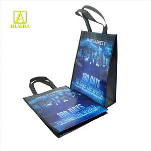 Wholesale Price Reusable Ecological Custom logo Tote Bag Colorful Shopping Recyclable Tote Non-Woven Bag With Full <b>Printing</b> - Product Image 2