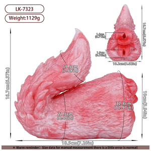 Masturbador Masculino GEEBA Pink Fox Fantasy, Juguetes Sexuales para Adultos, Muñecas de Bolsillo con Vagina y Ano, Envío Directo Personalizado - Product Image 2
