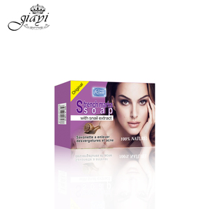 สบู่<span class=keywords><strong>ลด</strong></span>รอยแตกลายสูตรดั้งเดิม ทำมือโดยมาดามรานี ผสมสารสกัดจากหอยทาก-สบู่ก้อนทำความสะอาดลดสิวและรอยแผลเป็นจากธรรมชาติ 100% - Product Image 1
