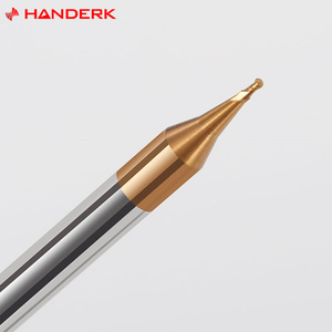 Handerk hrc60 <span class=keywords><strong>Micro</strong></span> vuông endmill Set rắn <span class=keywords><strong>Carbide</strong></span> 2/3/4 sáo phẳng phay Cutter được sử dụng trong rãnh cho công cụ CNC - Product Image 2