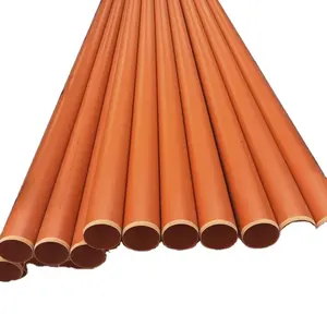 Прайс-лист на электрические трубы из ПВХ оранжевого цвета