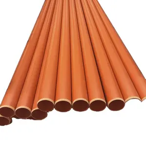 Lista de preço de tubo de condução de laranja elétrico pvc