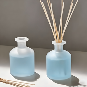 Nouvel Arrivage – Bouteille Vide en Verre Dépoli pour <span class=keywords><strong>Diffuseur</strong></span> d'Huiles Essentielles (50ml, 100ml, 150ml, 200ml) avec Bouchon et Bâtonnets - Product Image 3