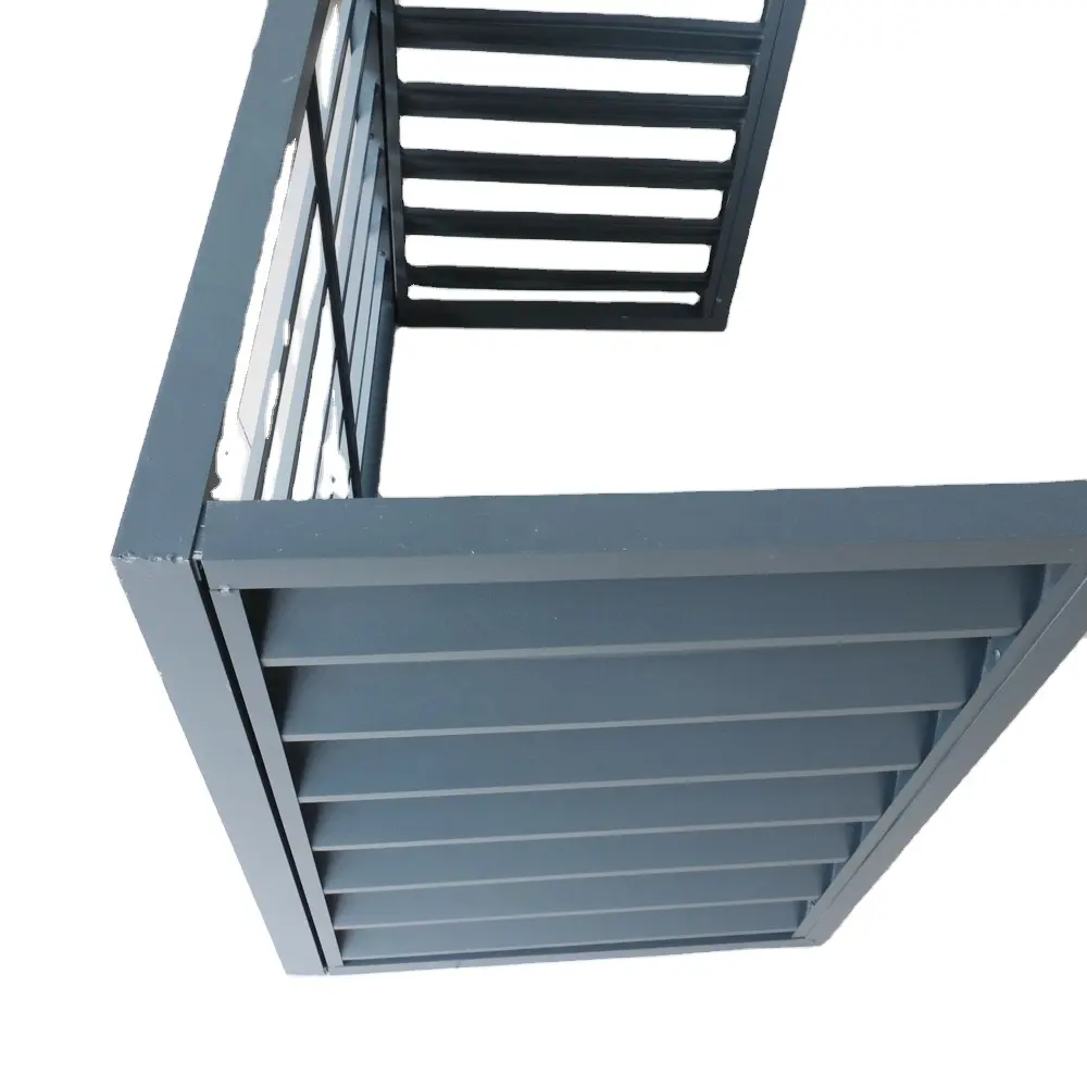 wholesale high quality Aluminum Air Conditioner Protector frame cover Manufacturer outdoor air conditioner cover