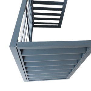 Cubierta protectora para aire acondicionado, cubierta de aluminio de alta calidad al aire libre para aire acondicionado, venta al por mayor - Product Image 1