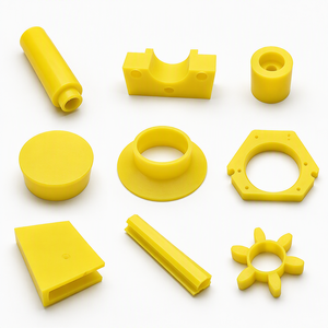 Blocs anti-collision en polyuréthane sur mesure, tiges en PU et blocs en caoutchouc uréthane - Composants moulés par injection et moulés par coulée sur mesure - Product Image 4