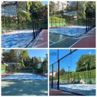 Terrain de padel prêt à l'exportation APEX à vendre |   Terrains panoramiques et extérieurs certifiés CE/FIP avec pack de certification complet
