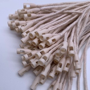 ป้ายห้อยเชือกผ้าฝ้ายหนาขนาดใหญ่ ผลิตจากโรงงานหางโจว ขายส่งเสื้อผ้า ป้ายเจาะรูด้วยมือสำหรับรองเท้าและเสื้อผ้า - Product Image 1