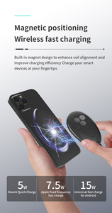 magnético <span class=keywords><strong>cargador</strong></span> inalámbrico 15W <span class=keywords><strong>cargador</strong></span> rápido con el tipo C USB-C para iPhone Samsung <span class=keywords><strong>Huawei</strong></span> Xiaomi Redmi Oppo Vivo android - Product Image 6