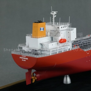 Modelo de Barco de Aceite SPARROWHAWK de 73 cm, Hecho a Mano y Personalizado por O.A.S, Modelo de Fábrica para Recuerdos y Regalos - Product Image 3