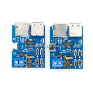 Placa Decodificadora MP3 con Amplificador, Módulo Reproductor MP3 sin Pérdidas, Compatible con Tarjeta TF y Disco U, Módulo de Decodificación de Audio MP3 - Product Image 5