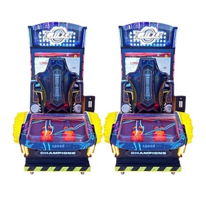 Grand simulateur de course d'intérieur pour 2 joueurs adultes, machine de jeu à monnayeur avec Crazy Car - Product Image 5