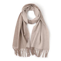 Écharpe à franges polyvalente épaisse et chaude en laine d'agneau pour femmes, style coréen, nouveauté en stock, tendance automne/hiver