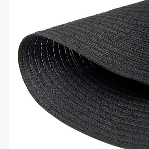 Napperon Rond Rotin Coton Napperon Tissé Élégant Cercle Napperon - Product Image 3