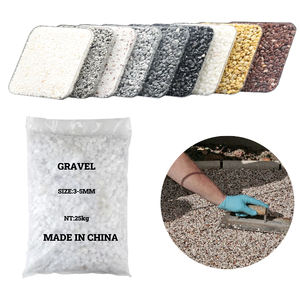 Guijarros decorativos de alta calidad y fragmentos de piedra de colores, materiales de pavimentación de grava natural para un diseño de parque moderno - Product Image 1