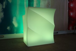 Comptoir de <span class=keywords><strong>bar</strong></span> LED incurvé à ondes lumineuses, changeant de couleur RGB, mobilier de <span class=keywords><strong>bar</strong></span> mobile éclairé pour salon, boîte de nuit, hôtel - Product Image 6