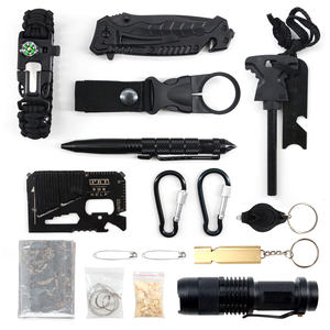 Kit <span class=keywords><strong>de</strong></span> supervivencia profesional para exteriores Chongfu, equipo y equipo <span class=keywords><strong>de</strong></span> emergencia con aleación <span class=keywords><strong>de</strong></span> plástico para senderismo y aventuras al aire libre - Product Image 1
