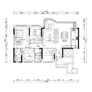 Servizio di Design d'Interni Personalizzato per Ville e Hotel di Lusso con Focus su Cucina, Finiture di Alta Gamma, <span class=keywords><strong>Disegni</strong></span> <span class=keywords><strong>3D</strong></span>+CAD - Product Image 1