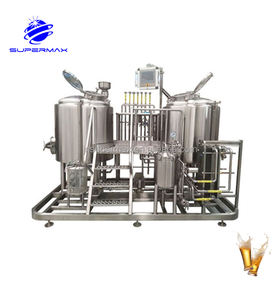 Micro attrezzature per la produzione di birra per la casa piccolo motore da 500l-2000l con capacità come componente principale - Product Image 1