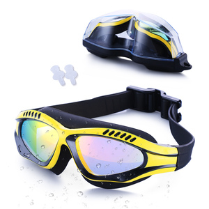 <span class=keywords><strong>Gafas</strong></span> de natación con los ojos vendados personalizadas inteligentes a prueba de fugas, <span class=keywords><strong>gafas</strong></span> de natación al por mayor con tapón para los oídos - Product Image 4