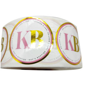 Gran oferta de etiquetas adhesivas personalizadas, Rollo transparente de embalaje de vinilo con logotipo privado para condones de medicina, fabricante caliente - Product Image 1